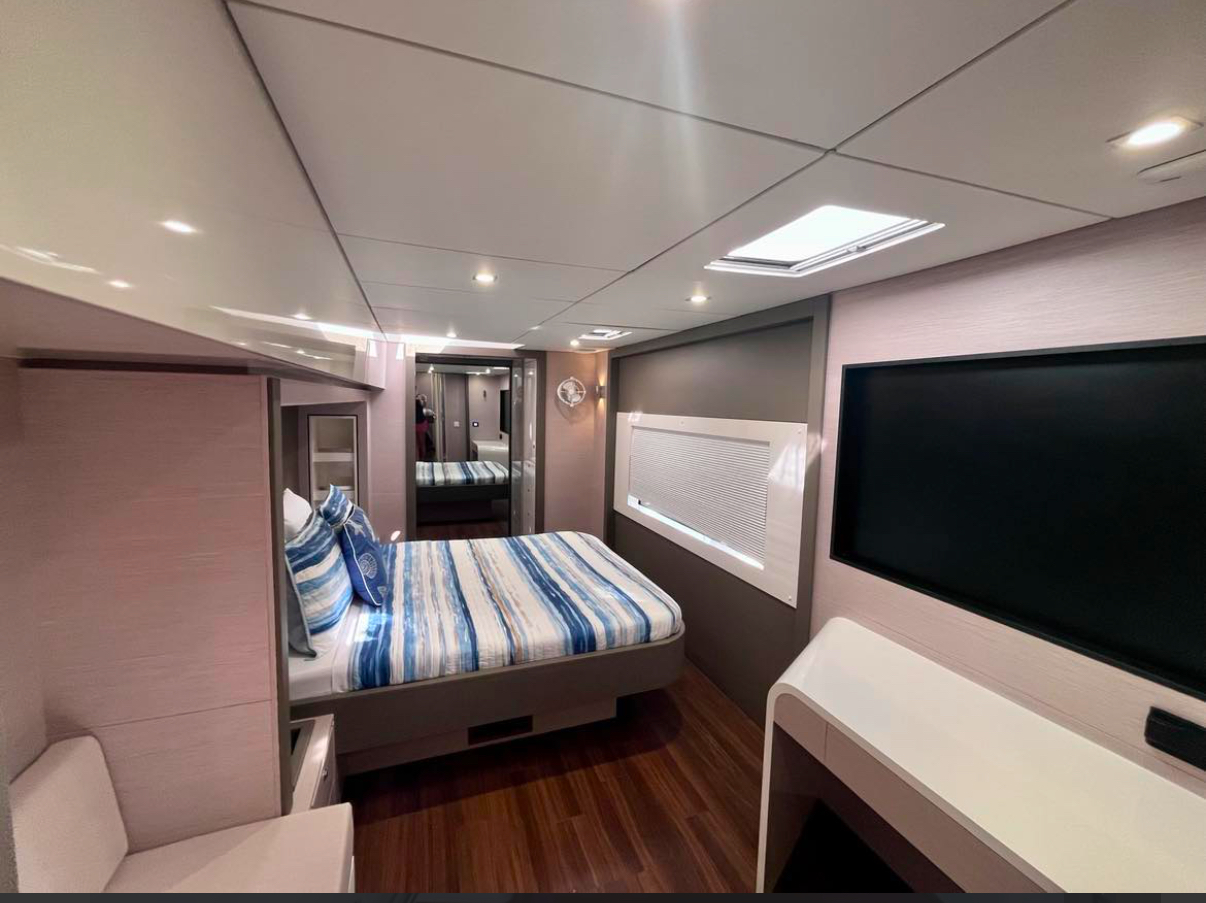 Yachti By Nature private guest cabin interior